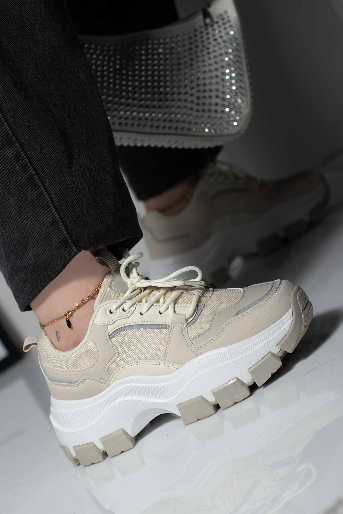 TENIS DAMIAN | BEIGE/BLANCO