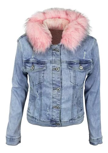 Chamarra de mezclilla Roosevelt para mujer